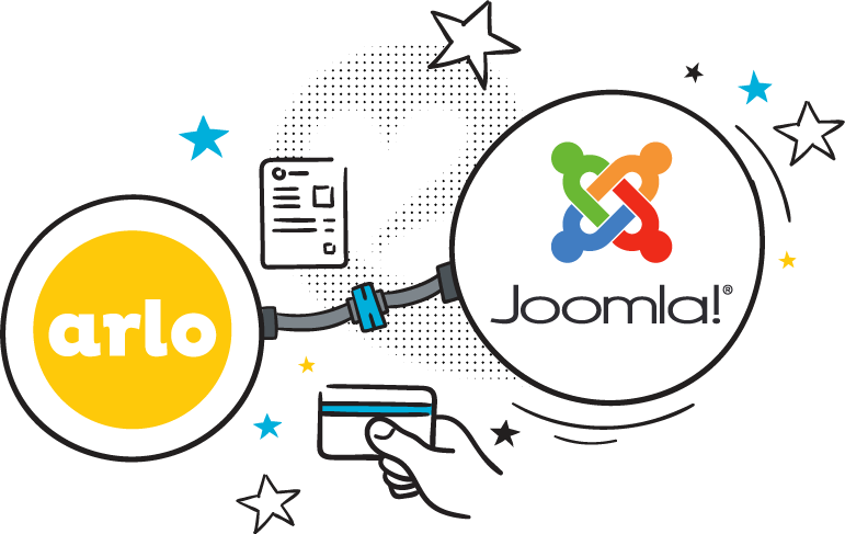 Logo for Joomla website training and event managment addon